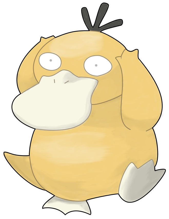 Psyduck by TheSerotonin on DeviantArt