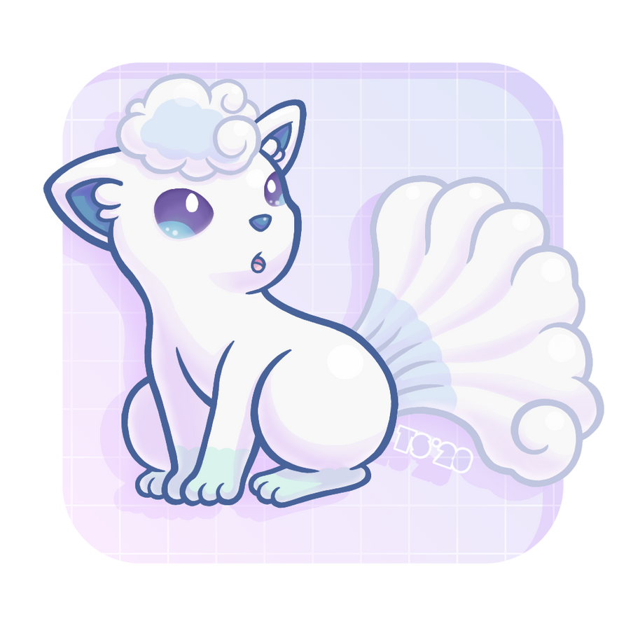 Alolan Vulpix by TheSerotonin on DeviantArt