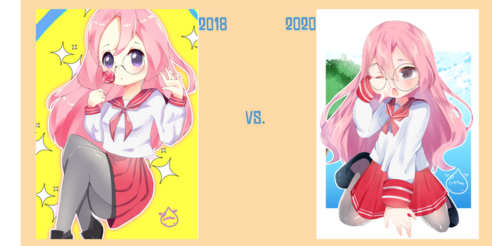 Draw this again meme [2 YEAR IMPROVEMENT]