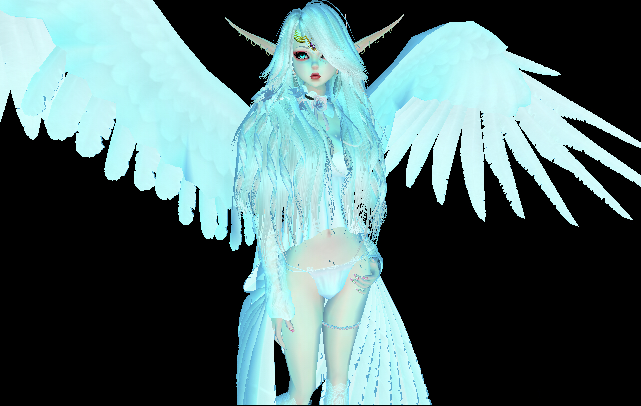 Elf-angel its my best work of IMVU