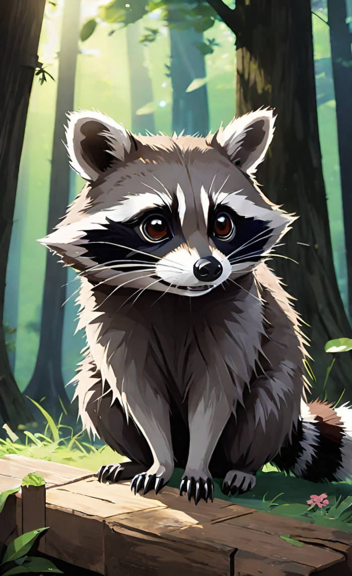 Deviantart Racoon Racoon AI 2 by Frederlk on DeviantArt