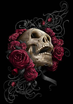 Skull Rose