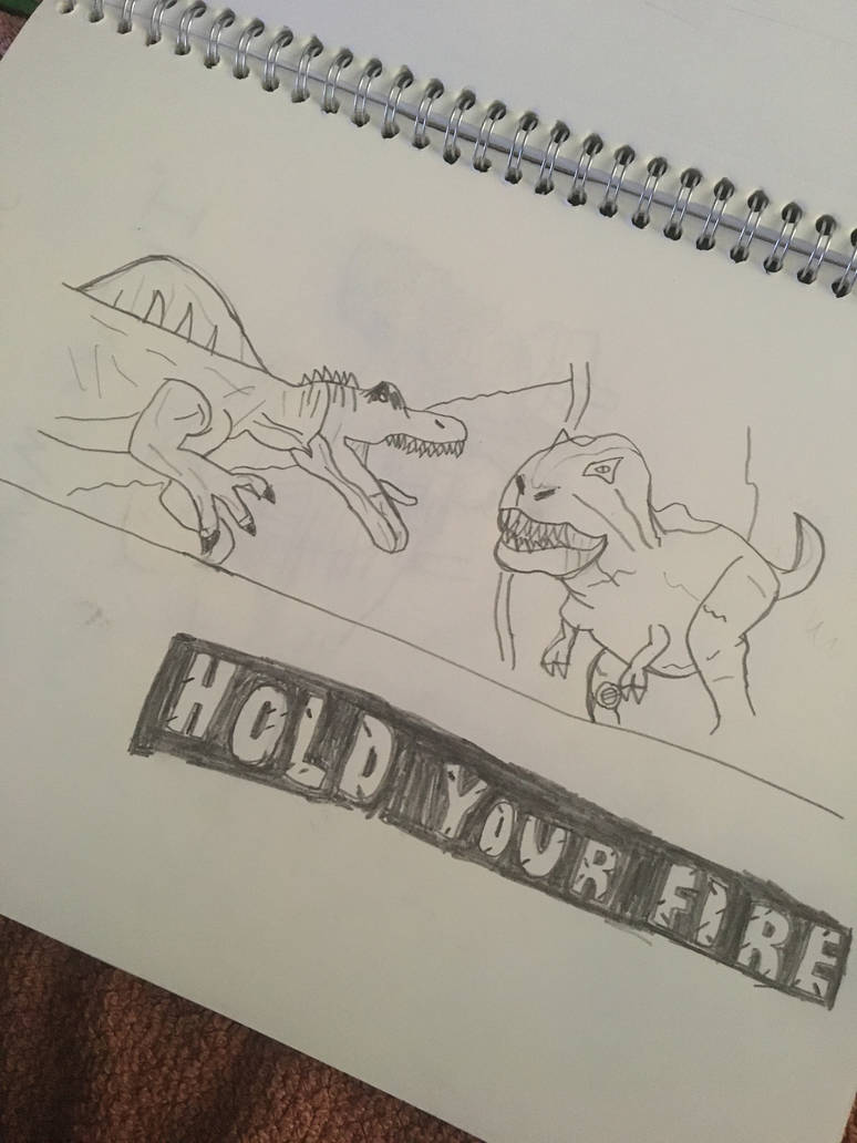 T. Rex Vs. Spino by Aajira2006 on DeviantArt