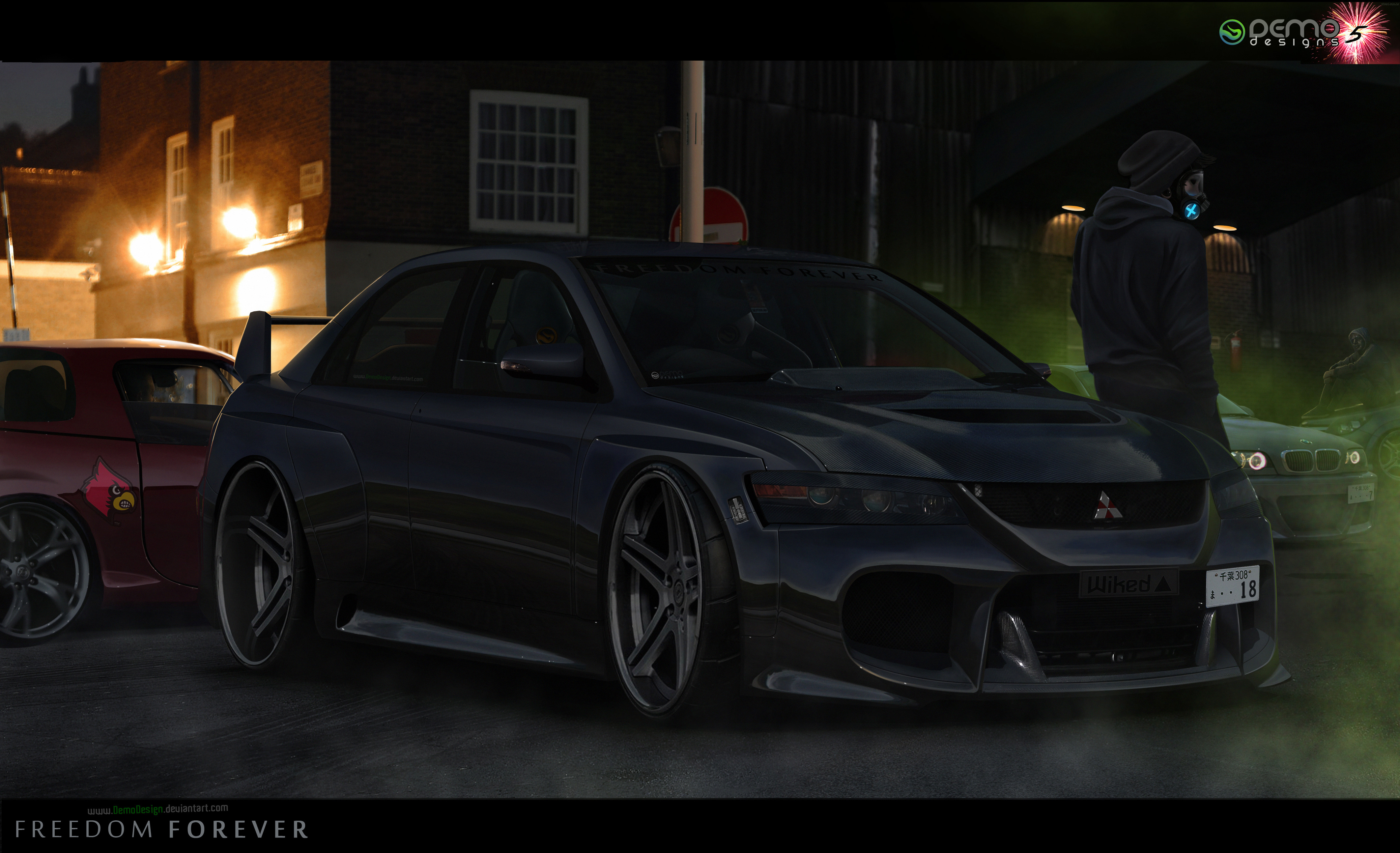 Mitsubishi Lancer Evolution - Freedom Forever