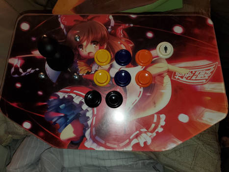 Touhou Arcade Stick Reimu 1st Player -2nd revision