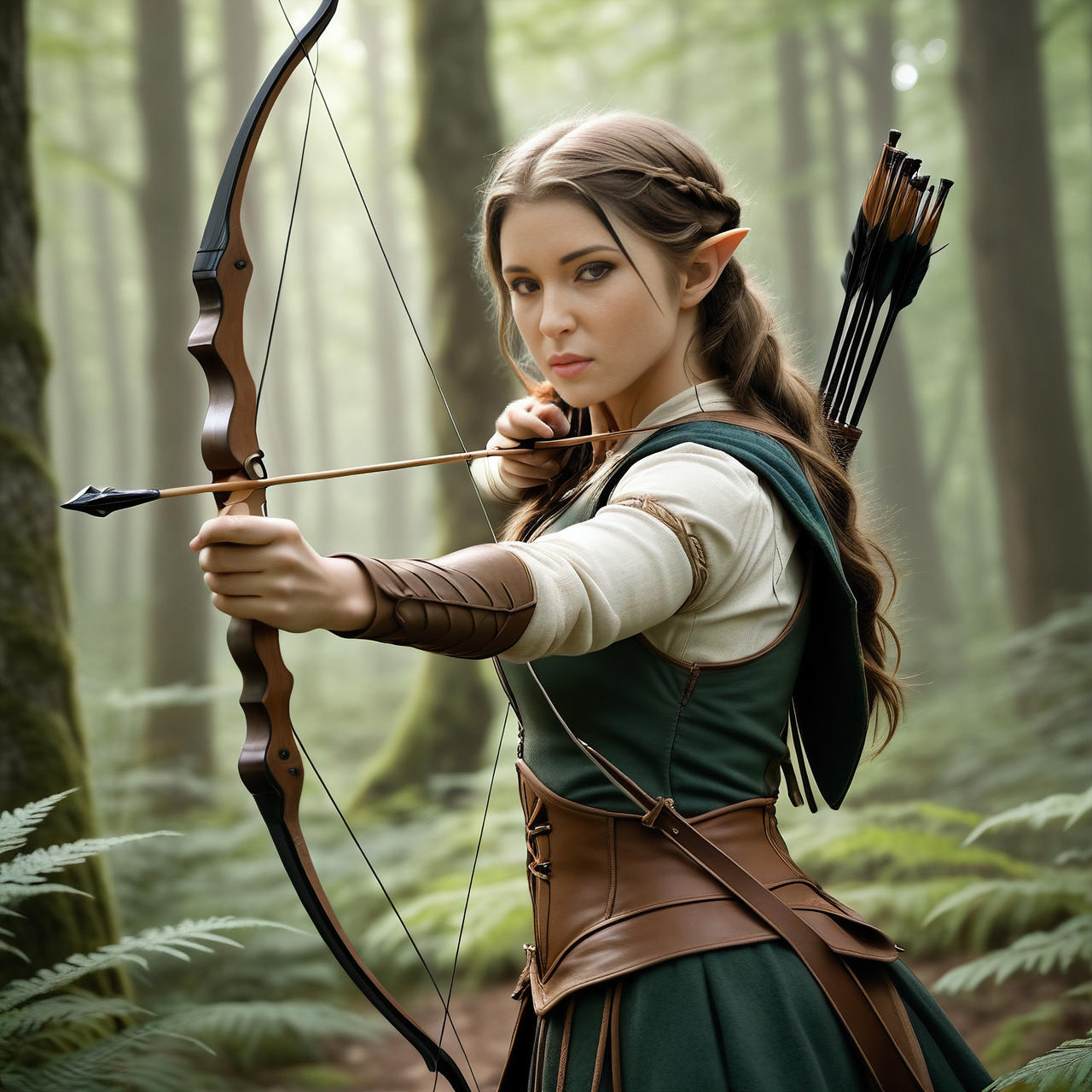 Elven Ranger by sharinel on DeviantArt