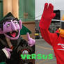 CountvonCount vs Firestone Firehawk Mascot