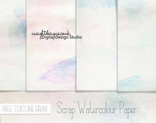 Free Scrap Watercolour Paper textures