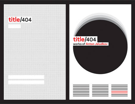 'title404' Promo Posters