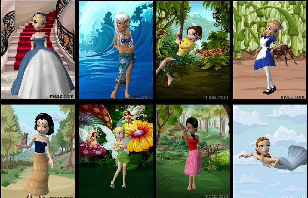 Meez 2 Disney Meez 2 by Mickis on DeviantArt