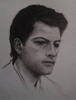 Castiel sketch wip