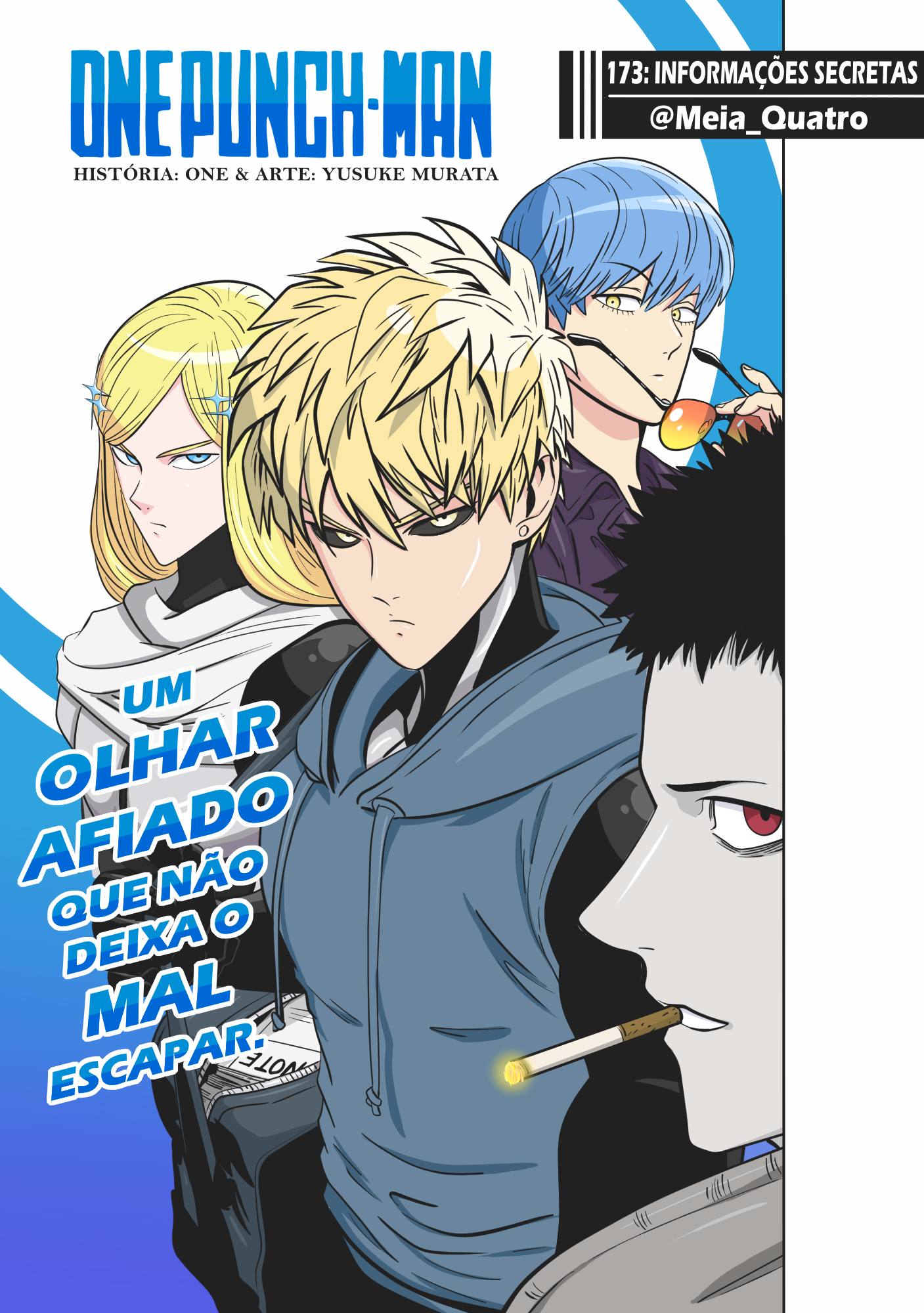 One Punch Man Capítulo 181- NÃO ACREDITO QUE O MURATA FEZ ISSO