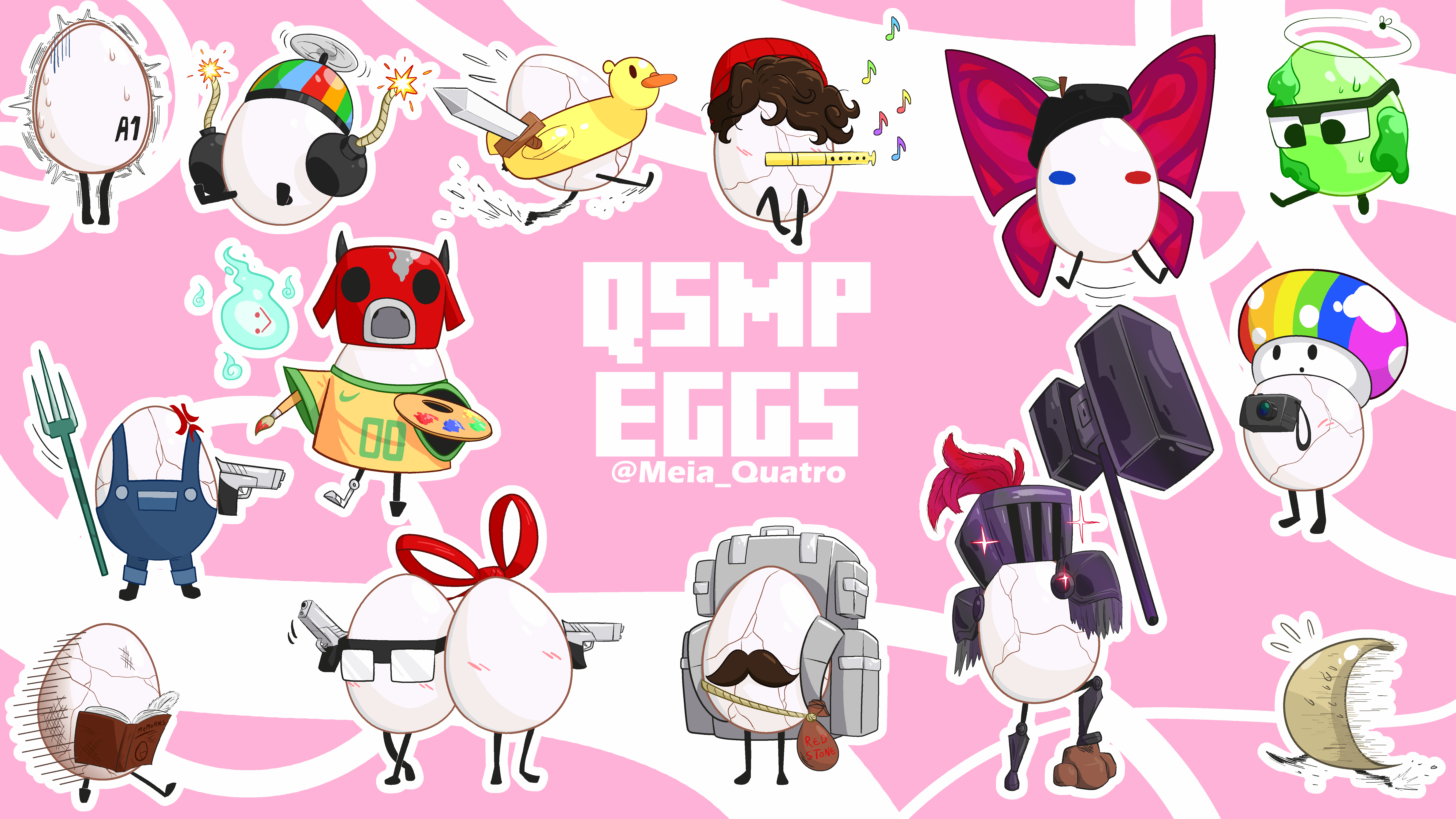 Eggs Qsmp by OMeiaQuatro on DeviantArt
