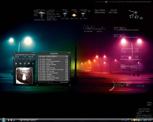 My Desktop of June 2009