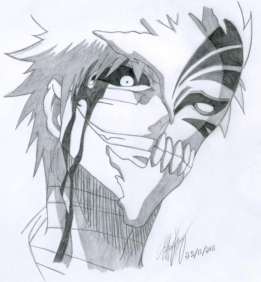 .:hollow ichigo:. half mask