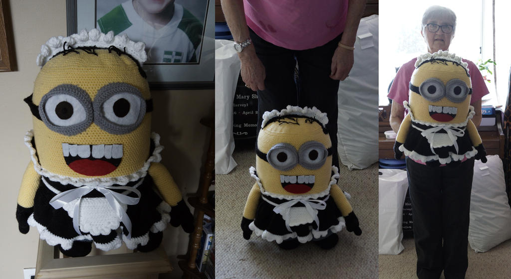 Maid minion by Blue-Strawberryy on DeviantArt