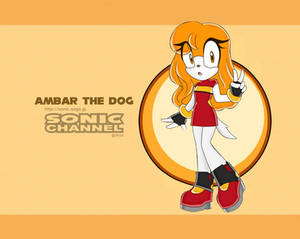 Sonic OC - Ambar The Dog