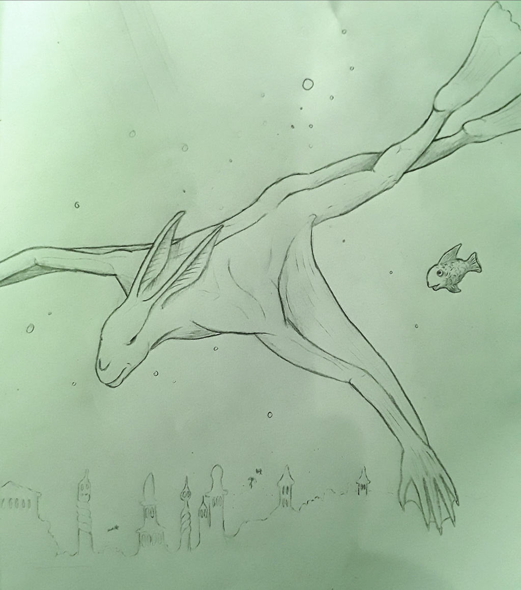 Water Bunny by Andharion on DeviantArt