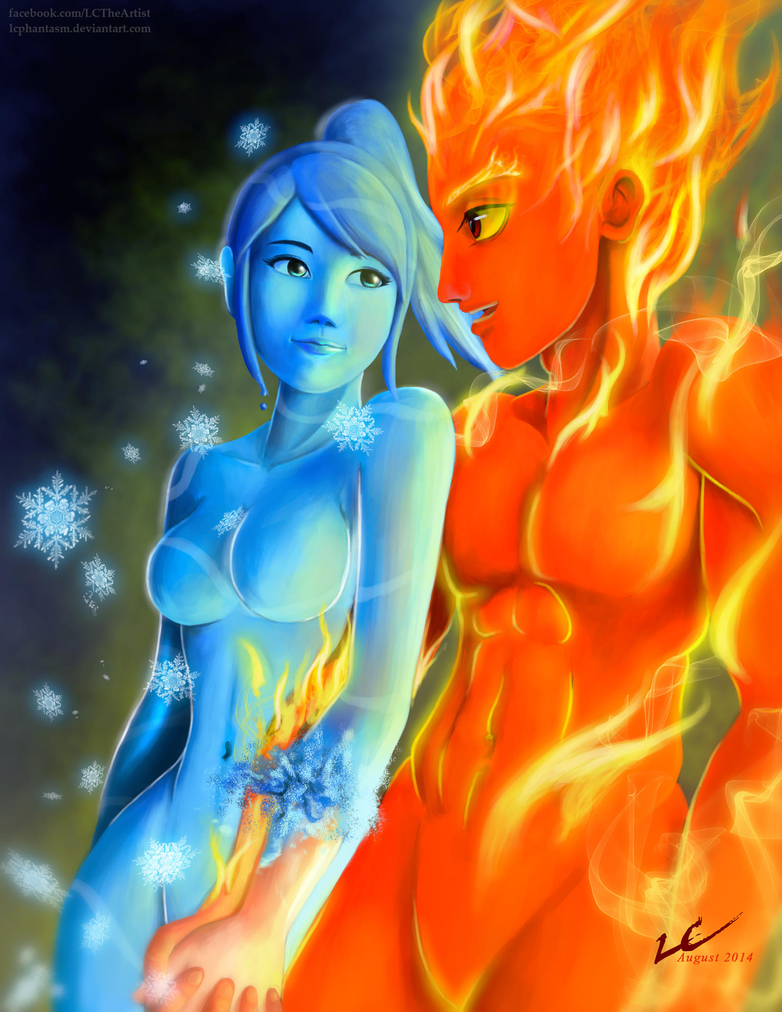 Fireboy and Watergirl by zzAuguss on DeviantArt