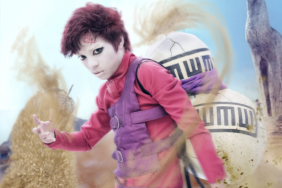 Quick Photo Manipulation Gaara