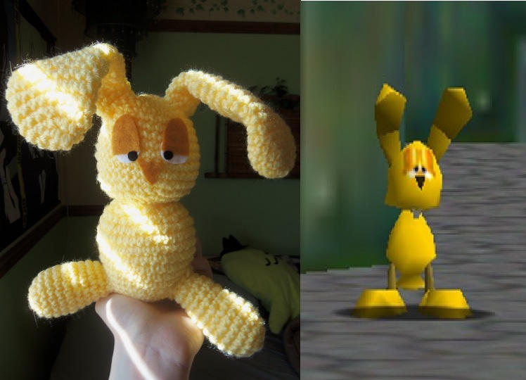 Mips Rabbit Art MIPS The Bunny Amigurumi by DarkAngelYoshi on DeviantArt