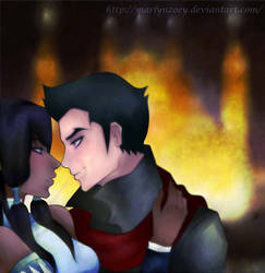 Makorra- Kiss me