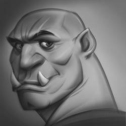 Sketch Day 29 - Orc Dude