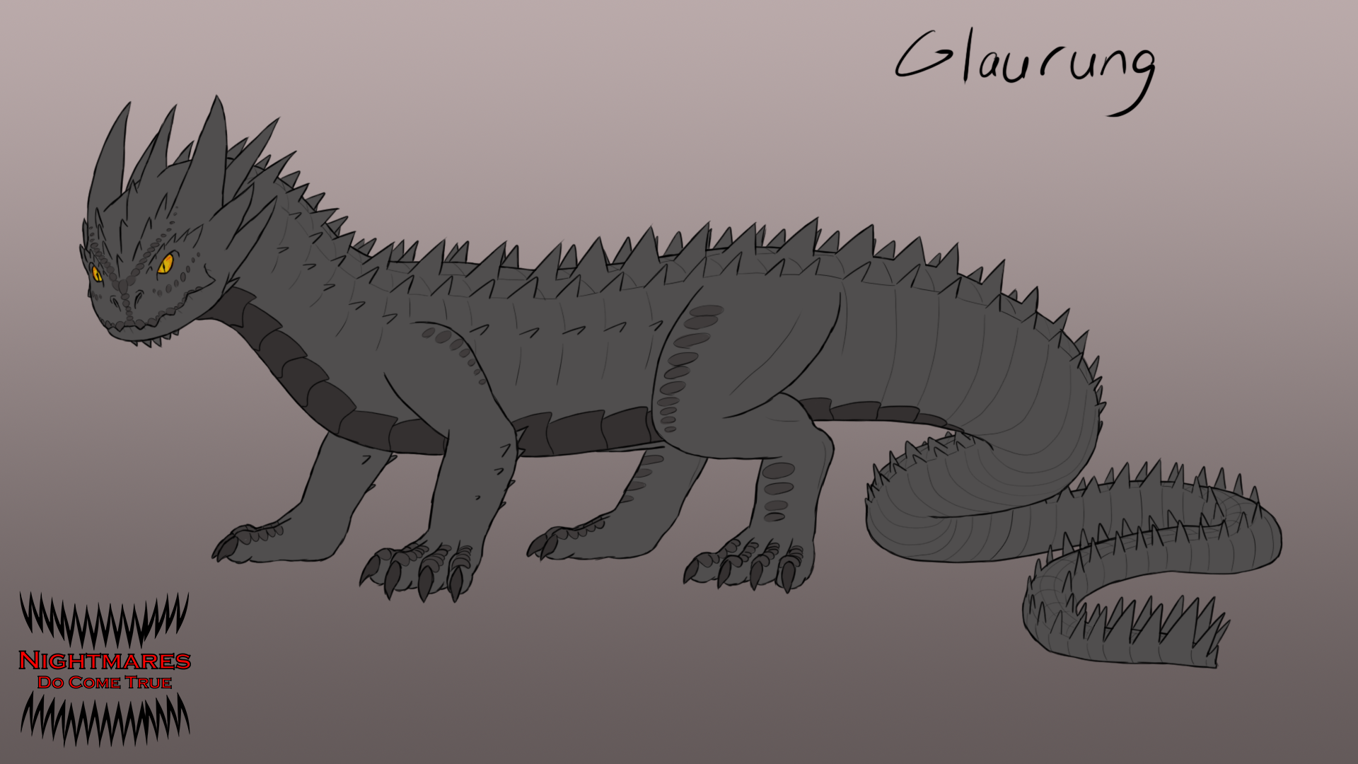 Glaurung, the Father of the Dragons by BrokenMachine86 on DeviantArt