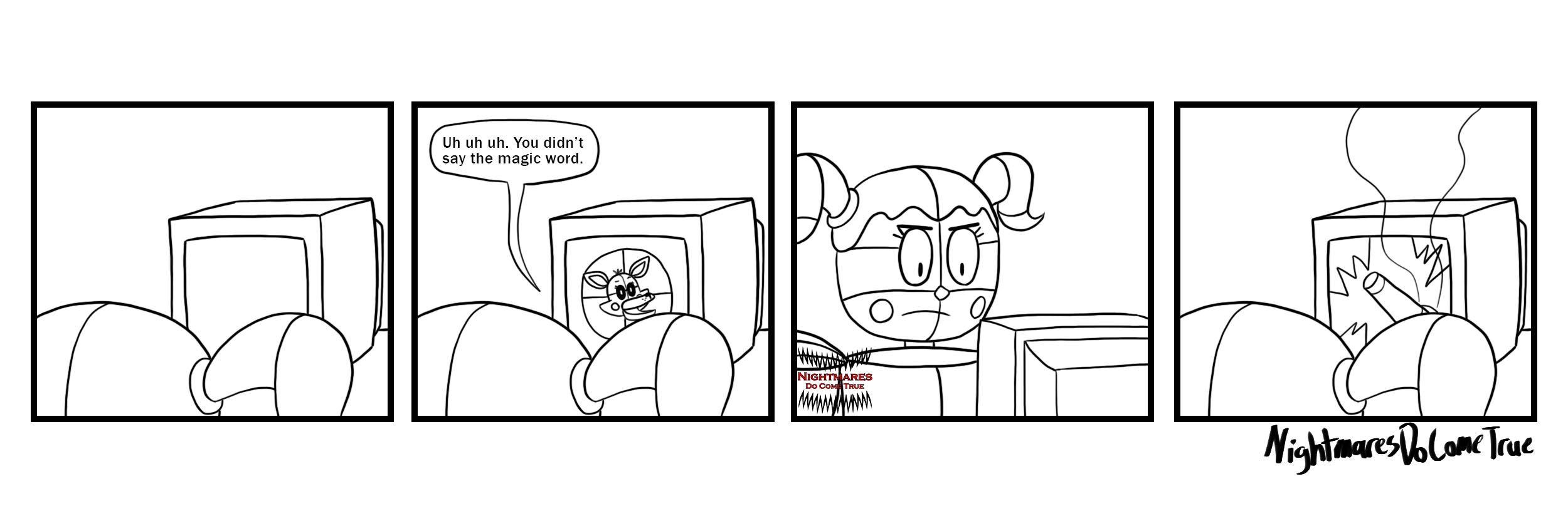 paprika43 on X: the comic #FNAF #FiveNightsAtFreddys #fnaf4