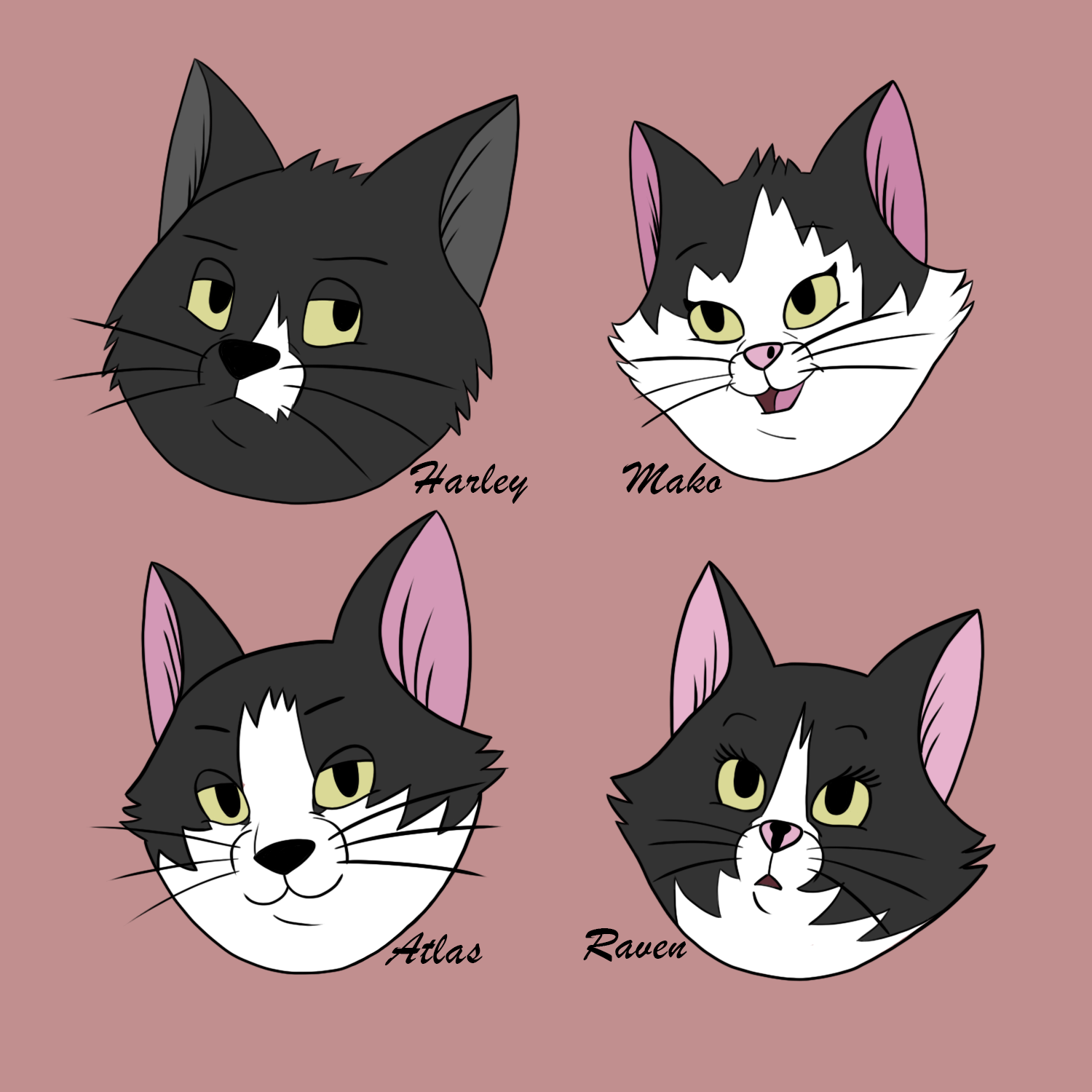 My Cats Disney Style by NightmaresDoComeTrue on DeviantArt My Cats Disney Style by NightmaresDoComeTrue on DeviantArt