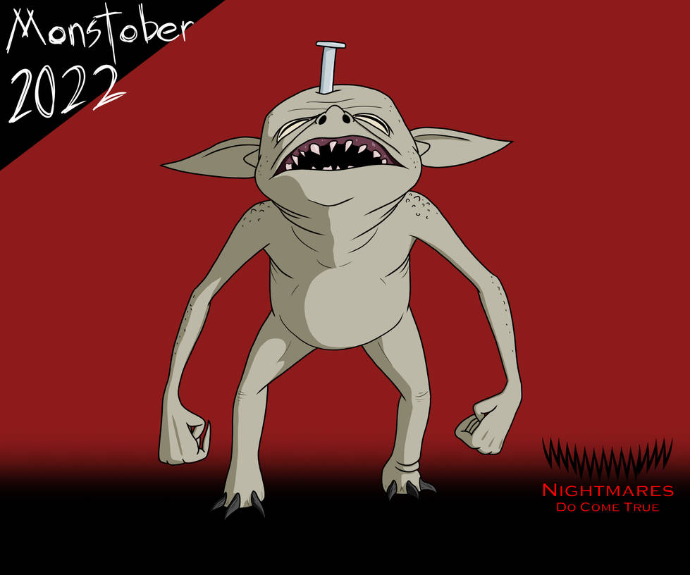Tocalosh Monstober Day 27: Tokoloshe by NightmaresDoComeTrue on DeviantArt
