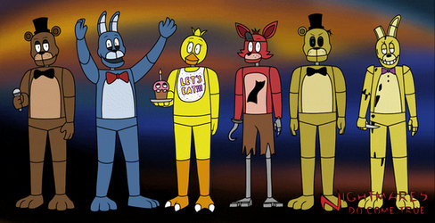 FNAF Movie Animatronics