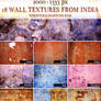 18 wall textures from India