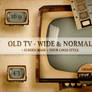Old TV - Wide and Normal