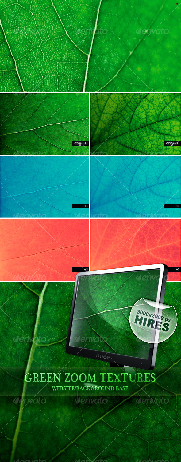 Green Zoom Textures