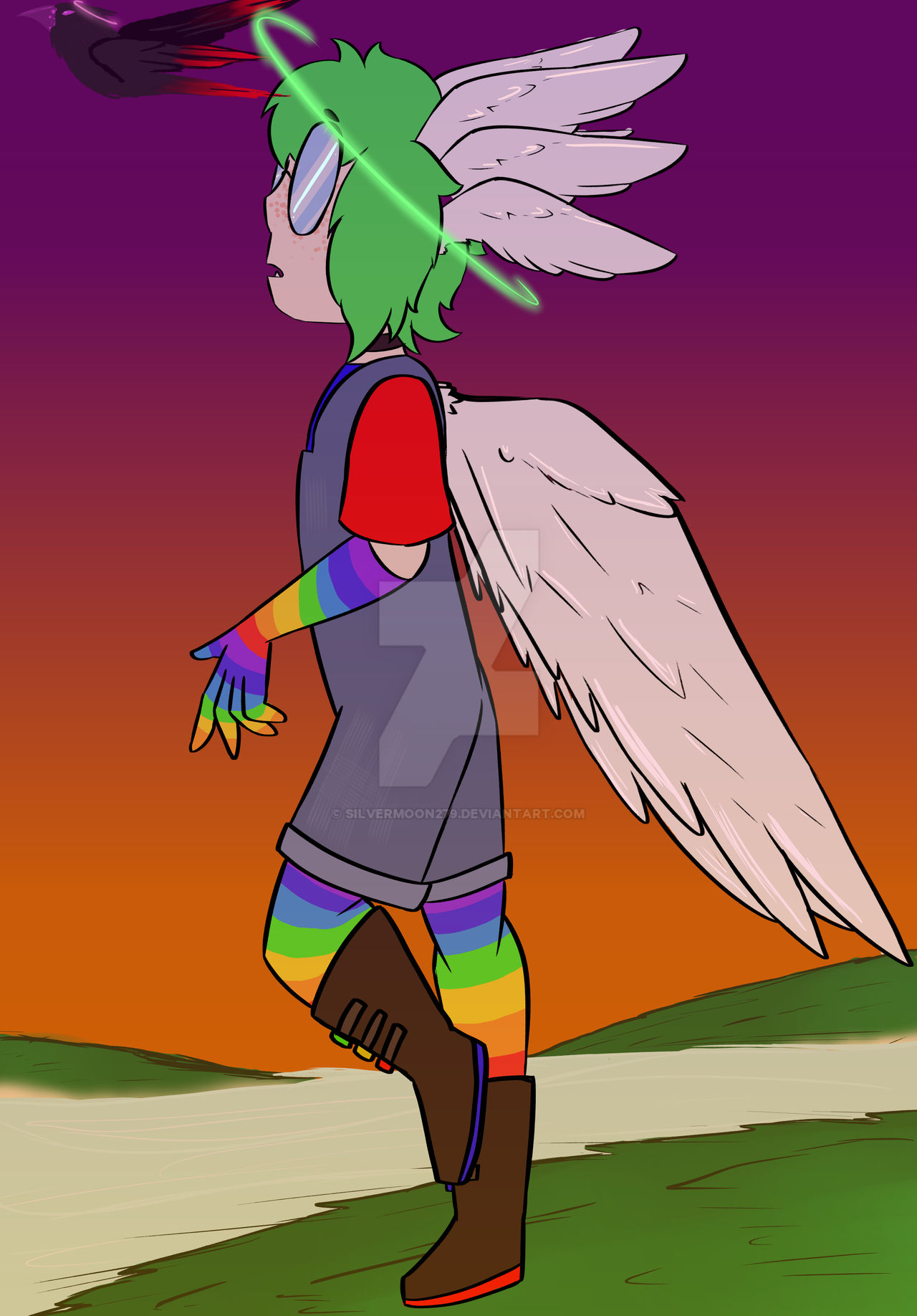 Dusk to Dawn Birds of a Feather by SilverMoon279 on DeviantArt