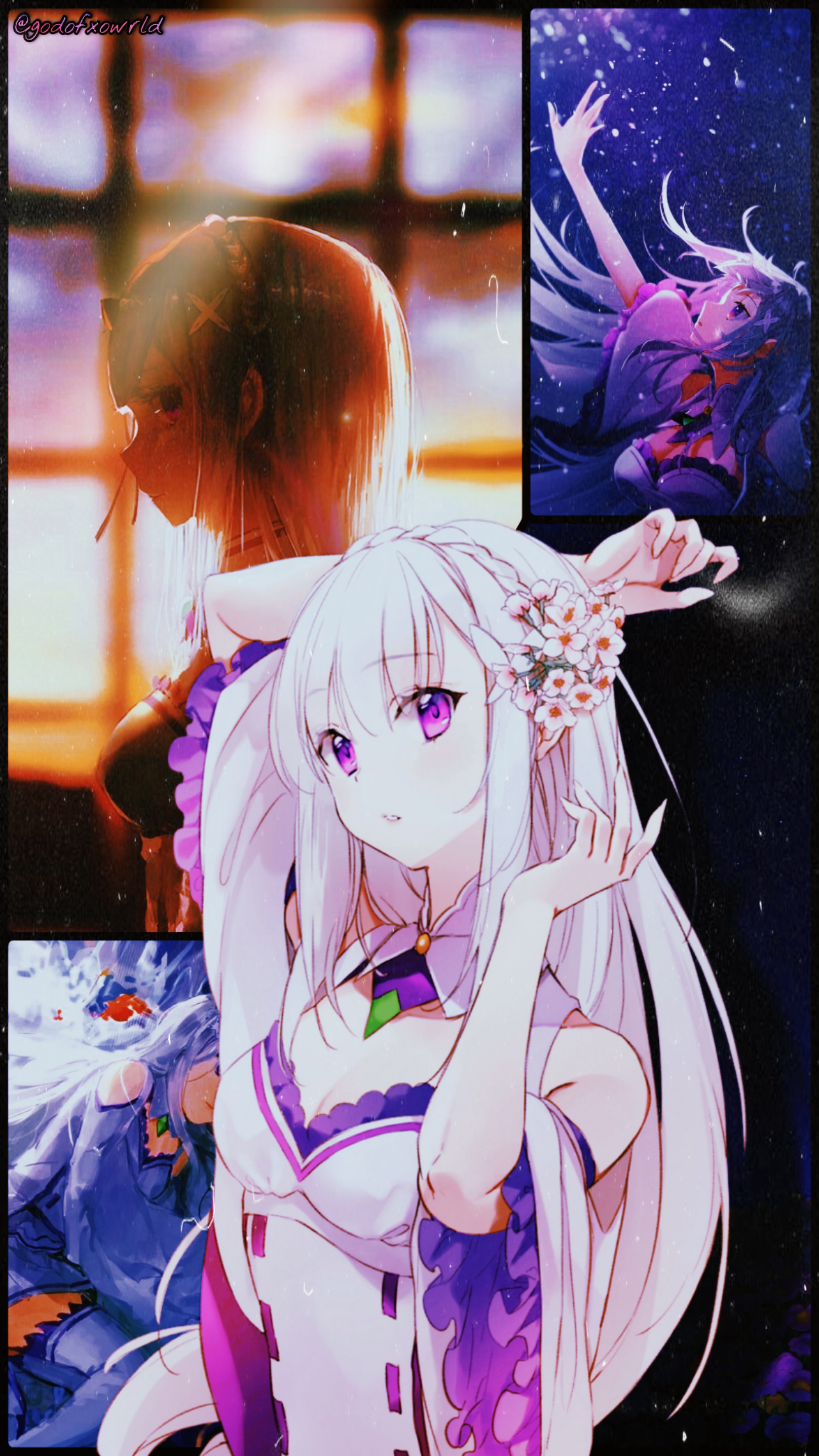 Emilia Re:Zero Beautiful Anime Wallpapers - HD iPhone Wallpaper