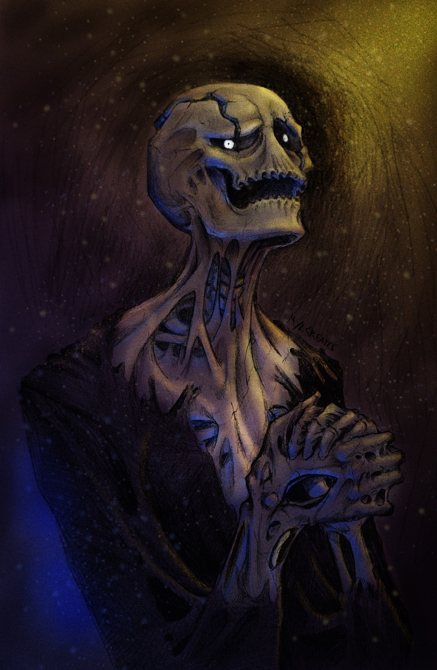 W.D. Gaster by Hahli1994 on DeviantArt