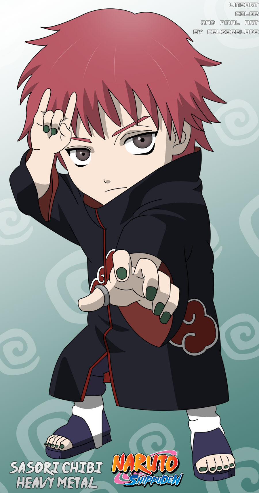 Sasori Chibi Heavy Metal by CruzerBlade on DeviantArt Sasori Chibi Heavy Metal by CruzerBlade on DeviantArt