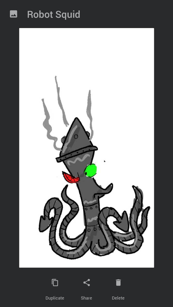 Robot Squid by JosephG337 on DeviantArt