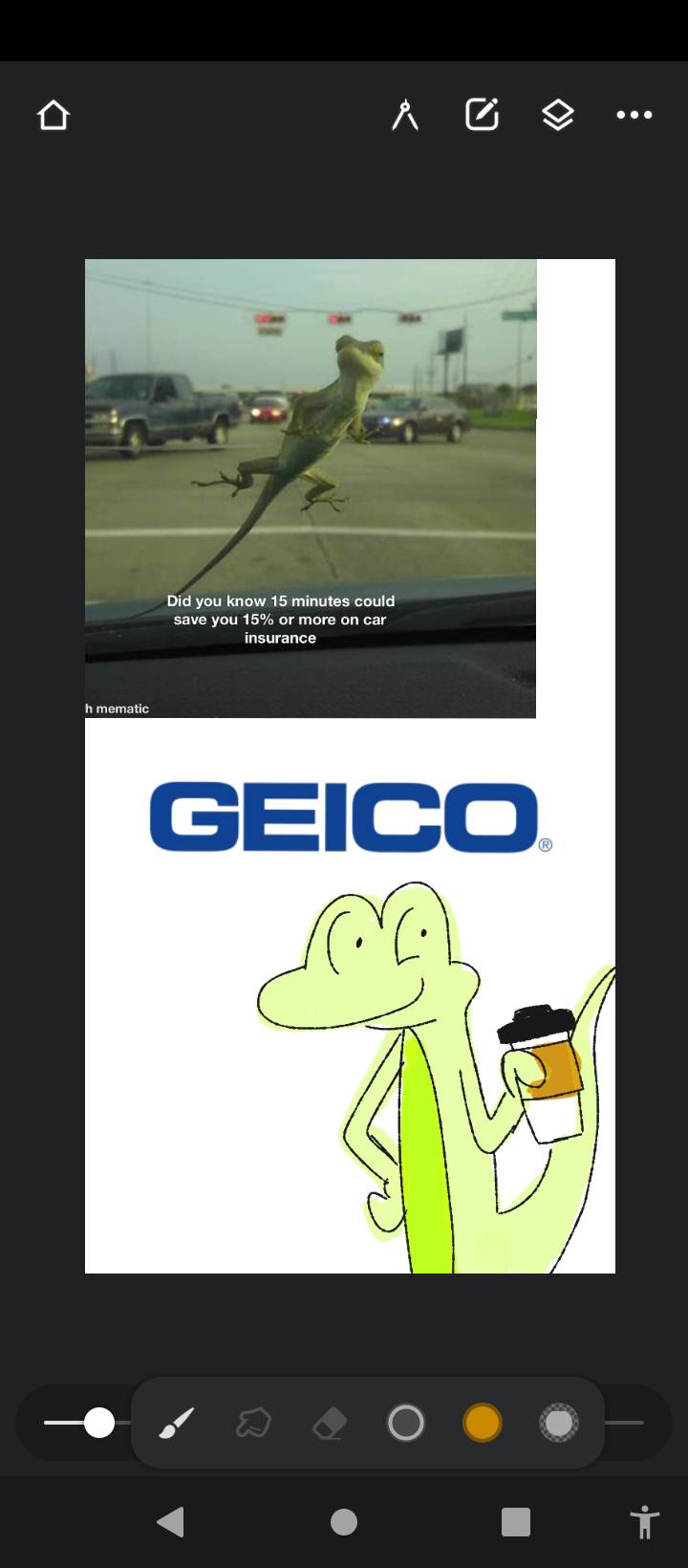Geico Lizard by JosephG337 on DeviantArt