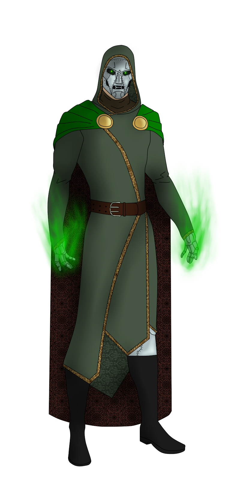 Doom redesign W.I.P. by shorterazer on DeviantArt