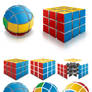 3D Vector Cubes