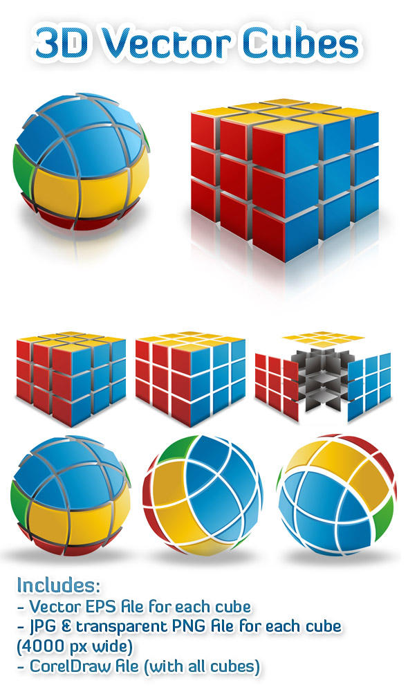 3D Vector Cubes by ArtoriusGothicus on DeviantArt