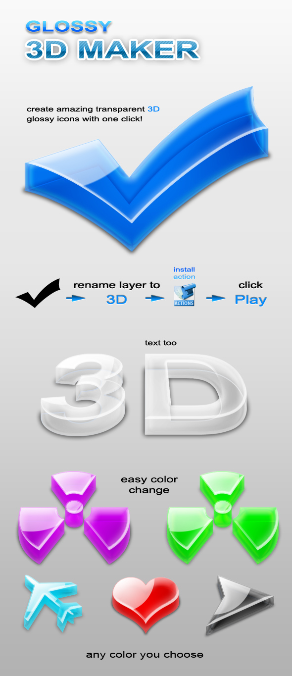 3D Glossy Maker