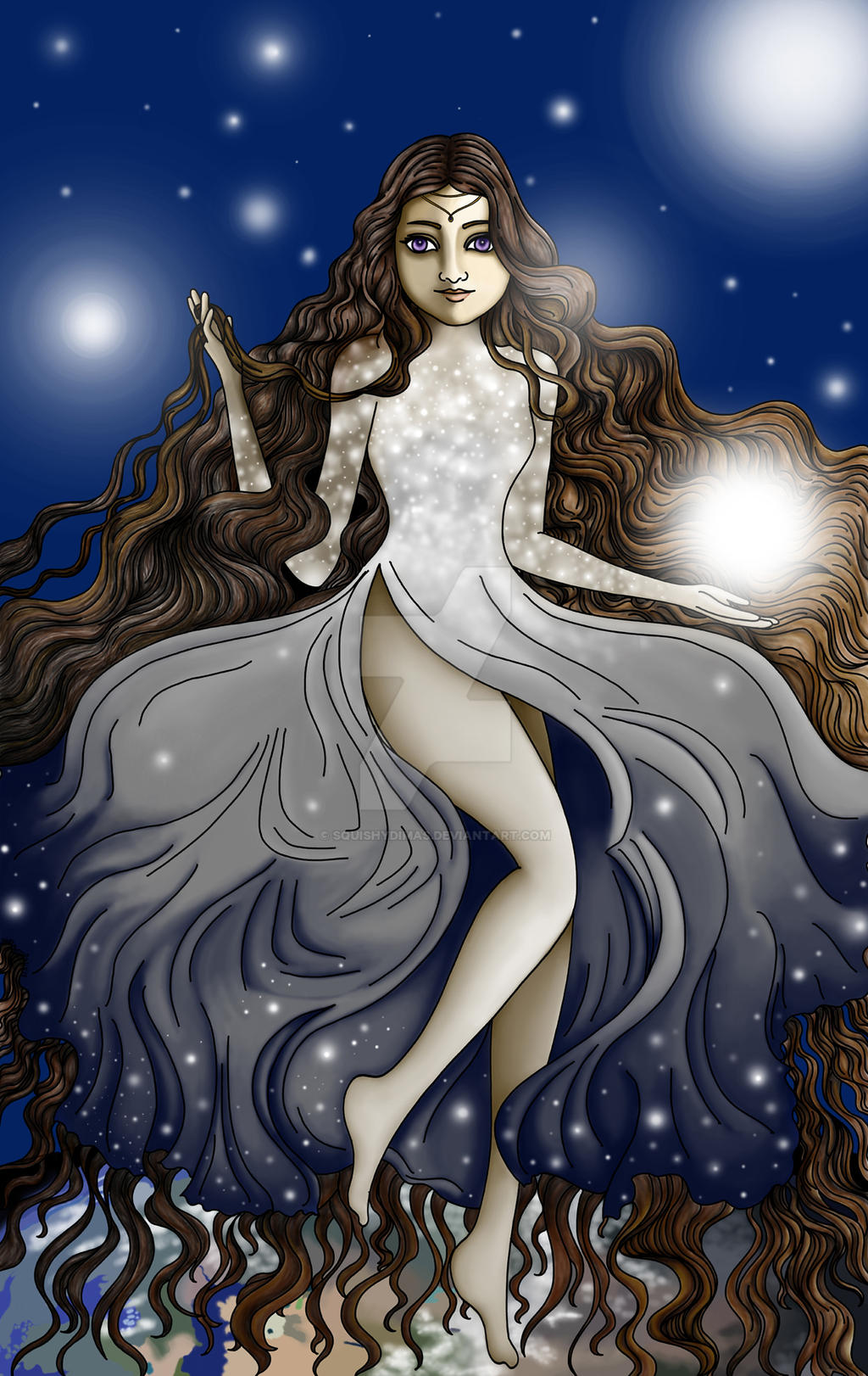 Goddess Star Rider Star Goddess by SquishyDimas on DeviantArt