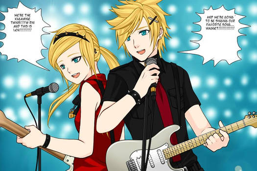 Rin and Len Kagamine