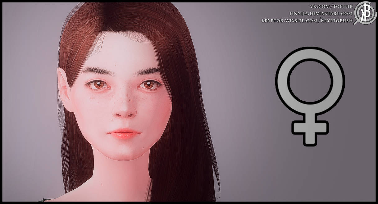 Sims Female Character by Finnija on DeviantArt