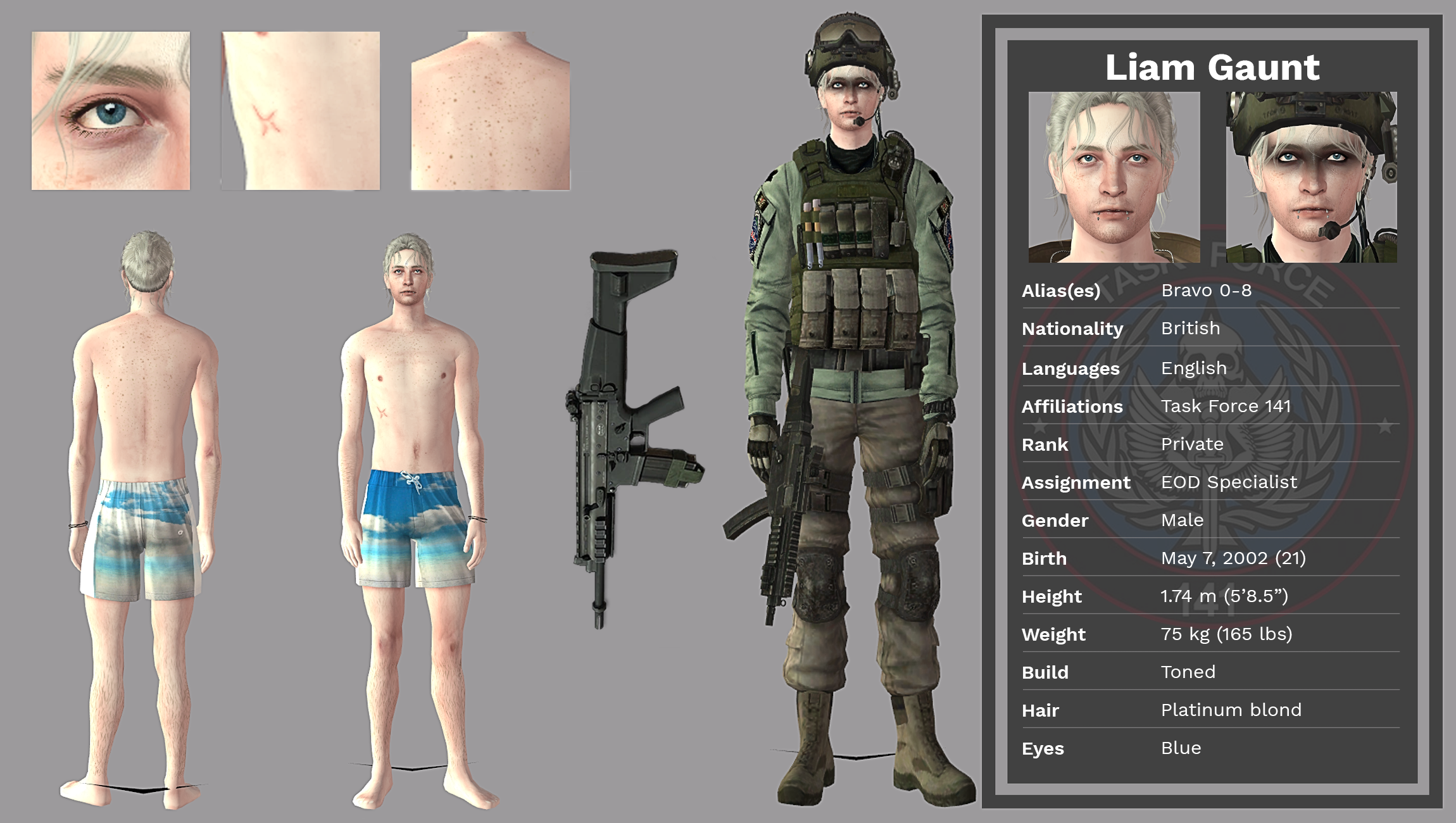 CoD OC Liam Gaunt by Finnija on DeviantArt