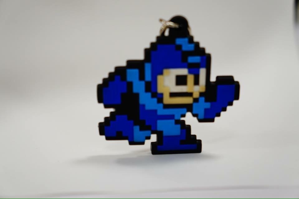 Megaman Keychain